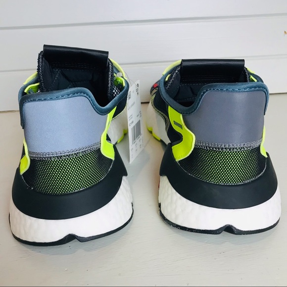 Adidas Nite Jogger Grey Blue Yellow - Picture 5 of 7